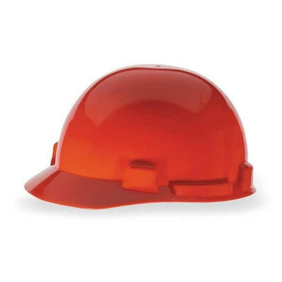 Msa Safety Hard Hat,Type 1, Class E,Ratchet,Red 10074071