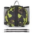 thumbnail image 1 of Bolsas De Balones De Fútbol Bolsa de baloncesto de forma redonda Oxford elástica para equipo de entrenamiento (verde) Ehuebsd Para Estrenar, 1 of 9