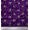 Deep Purple, variant on Soimoi Cotton Duck Fabric Square & Floral Artistic Decor Fabric Printed Yard 42 Inch Wide