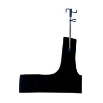 Kuntesetty IV Pole Wearable Ergonomic Portable with Hook Stainless Steel IV Fluid Bag Stand