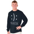 thumbnail image 5 of You Decide Happy Sad Emoticon Cute Long Sleeve TShirt Men Women Brisco Brands S, 5 of 6