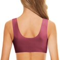 thumbnail image 4 of WZXFASHION Womens No Ring French Womens Front Close Bra T Back Plus Size Unlined Bra For Large Bust Bra B XXXL, 4 of 9