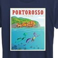 thumbnail image 3 of Luca - Portorosso Italy Postcard - Women's Short Sleeve Graphic T-Shirt, 3 of 5