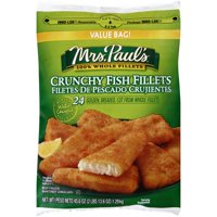 Mrs. Paul's Crunchy Fish Fillets, 24 ct, 45.6 oz