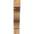 thumbnail image 4 of Ekena Millwork 6"W x 32"D x 32"H Funston Block Rough Sawn Bracket, Western Red Cedar, 4 of 25