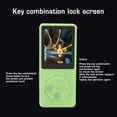 thumbnail image 2 of Mp3 & Mp4 Players with 1.8Inch Screen, Large Memory Capacity, Lightweight And Portable for Exercising, Traveling, Supports MP3, WMA, OGG, WAV, APE, FLAC, AAC LC, ACELP Formats - Green, 2 of 7