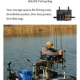 thumbnail image 5 of AQUOS 11.5ft Heavy-Duty for Two Series Inflatable Pontoon Boat with Stainless Steel Guard Bar and Folding Seat for Fishing, Aluminum Floor Board, Transport Canada Approved, 5 of 5