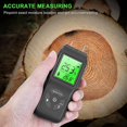 thumbnail image 2 of Wood Moisture Meter,handheld Digital Moisture Detector, Backlit Lcd Display,water Leak Detector, 2 of 5
