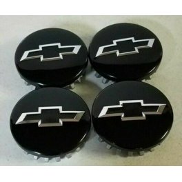 Skino 4-Pack 55mm (2.17") 3D Gel Silicone Wheel Center Caps - Red Vinyl Hub Cap Stickers