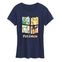 Pokémon - Gen 5 Character Grid - Women's Short Sleeve Graphic T-Shirt