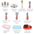 thumbnail image 2 of Juego De Utensilios De Cocina Para Niños Y Niñas, Juego De Utensilios De Cocina, 42 Uds. Yuarrent FN002567-00, 2 of 6