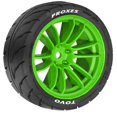 thumbnail image 3 of Ruedas de Goma de 68 mm con Hexágono Interior de 12 mm para TT01 TT02 TA06 XV01 XV02 PTG-2 1/10 RC, Piezas de Mejora para Coche de Carreras C, 3 of 6