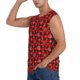 thumbnail image 3 of Fotbe Snowflakes On A Buffalo Plaid Men's Camiseta sin Mangas Estampada para Hombres, Playera Casual para Gimnasio, Entrenamiento, Playa-Large, 3 of 7
