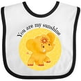 thumbnail image 3 of Inktastic You Are My Sunshine Elephant Etana Yellow and Cute Boys or Girls Baby Bib, 3 of 4
