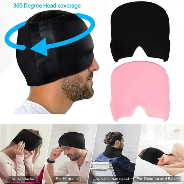 1PC Gel Cold Therapy Headache Migraine Relief Cap Flexible Ice Compress