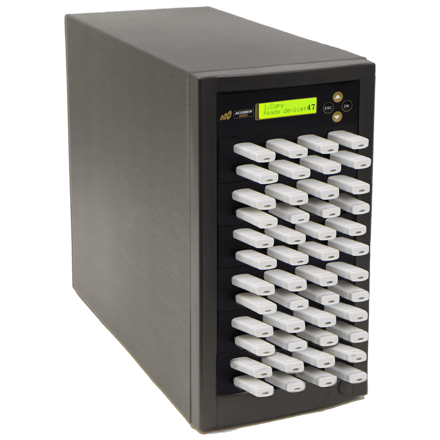 Acumen Disc 1 to 47 USB Drive Duplicator Multiple Flash Memory Copier
