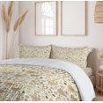 thumbnail image 6 of Ambesonne Chicken Duvet Cover Sets, Chunky Farm Animals Flowers, 2-Queen, Brown Camel, 6 of 7