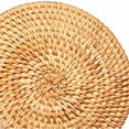 4 Pcs Rattan Trivets for Hot DishesInsulated Hot Pads,Durable Pot