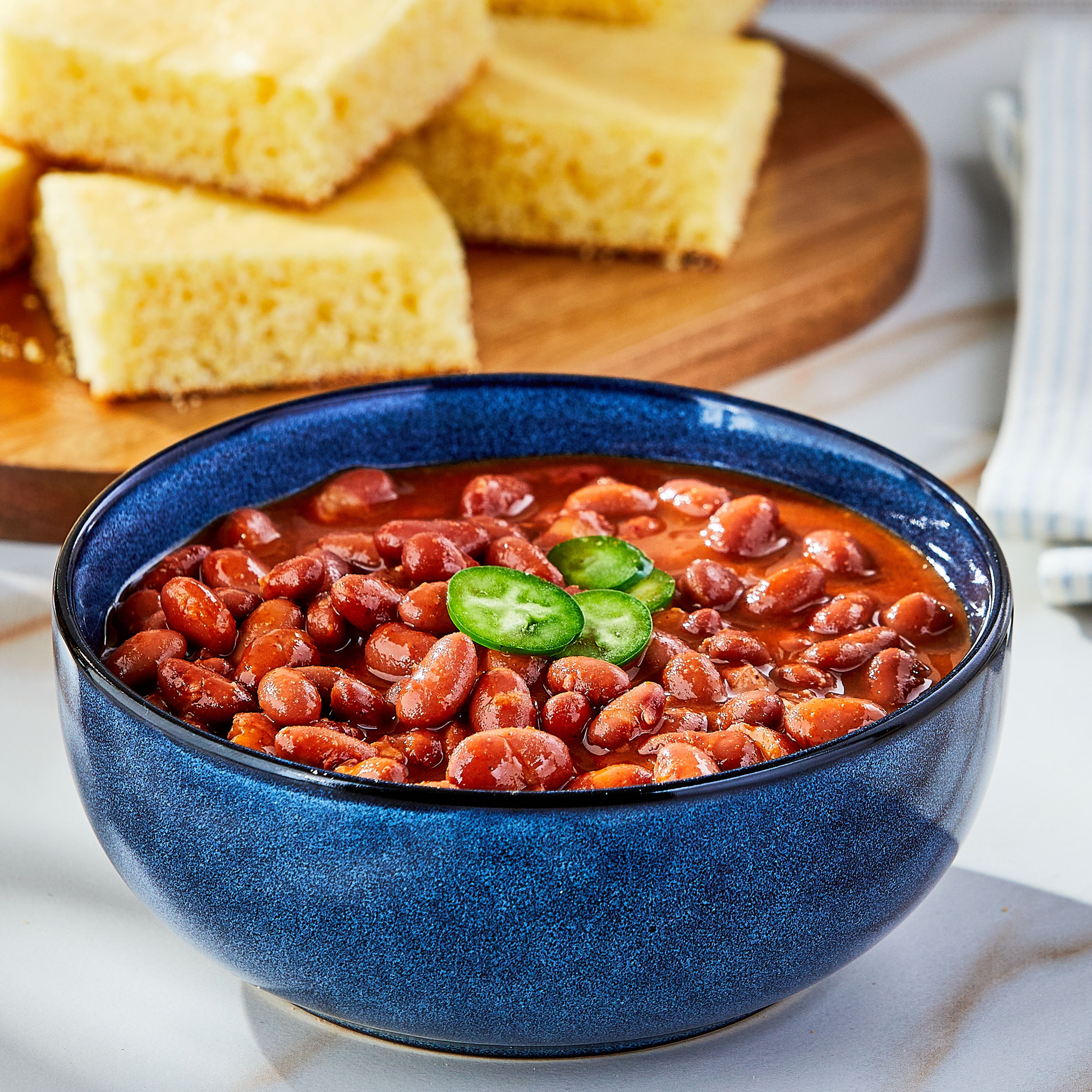 (6 pack) Great Value Hot Chili Beans, 15.5 oz