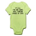 thumbnail image 1 of CafePress - Fun And Games Divide By Zero Infant Bodysuit - Baby Light Bodysuit, 1 of 1