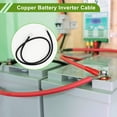 thumbnail image 7 of Unique Bargains Universal 3/8" Lug 5/16" Lug 7 AWG Gauge 3FT Battery Inverter Cable Battery Cable Tinned Copper 1 Pc Black, 7 of 7