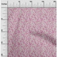 thumbnail image 2 of oneOone Cotton Flex Fuschia Pink Fabric Floral Craft Projects Decor Fabric Printed By The Yard 40 Inch Wide, 2 of 4
