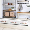 thumbnail image 4 of Dreamtimes Winter Penguins Musician Hallway Runner Rug 2'x6' Kitchen Rug with Rubber Backing Merry Christmas Non Slip Entryway Rug Runner Washable Soft Area Rug for Hallway Bedroom Kitchen Decor, 4 of 6