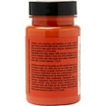 thumbnail image 3 of Plaid FX Smooth Satin Flexible Acrylic Paint - Orbital Orange, 3 oz, 3 of 3