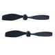 thumbnail image 1 of 2 unidades/paquete de hélices de plástico, parachoques de apoyo para , juguetes de telemando Negro Hugo Hélices RC Drone, 1 of 7
