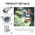 thumbnail image 2 of OULII Grass Edger Tool Lightweight Lawn Mower Gear Head Iron Mower Accessories 1Set, 2 of 7