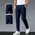 thumbnail image 2 of Cargo Pants for Men High Stretch Multi-Pockets Cargo Pant Breathable Lightweight Men's Chino Pants Casual Elastic Waist, 2 of 8