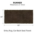thumbnail image 3 of FurHaven Pet Products Muddy Paws Towel & Shammy Rug for Dogs & Cats - Mud, Runner, 3 of 10