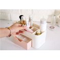 thumbnail image 5 of Caja de almacenamiento de cosméticos de escritorio, caja de almacenamiento de joyería multifuncional multiespacio para el hogar con cajón, 5 of 5
