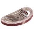 thumbnail image 2 of 10 unids 330 * 10 mm Cinturón de lijado de pulido abrasivo for lijadoras de cinturón 80 grano de aluminio de óxido de aluminio correa for molinillo de ángulo, 2 of 6