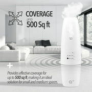 AROMAR Plus - Waterless Plug-In Aroma Diffuser, Bluetooth Control, White