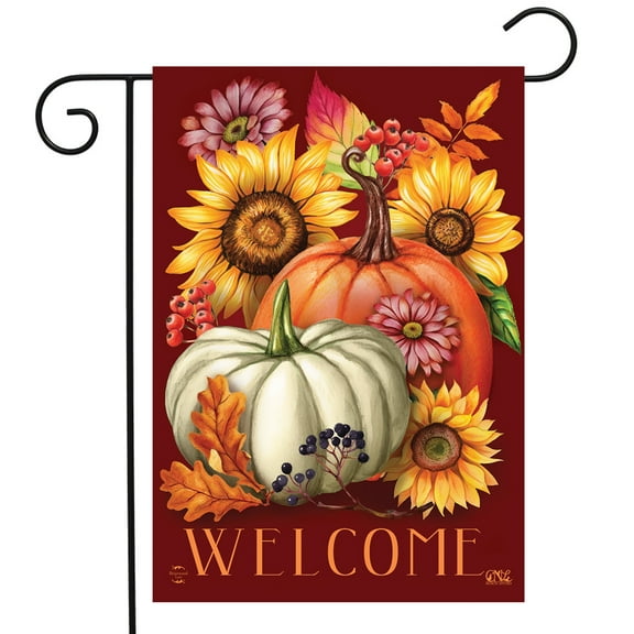 Briarwood Lane Fall Beauty Floral Garden Flag