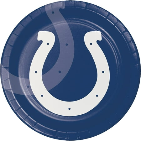 Creative Converting Indianapolis Colts Paper Plates, 8 ct