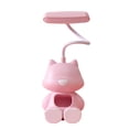 thumbnail image 2 of Weloille Rechargeable LED Night Light 1 Pack, Multifunctional Reading Table Lamp with Phone Holder, Adjustable Brightness Eye Caring Desk Light for Bedroom Bedside Desktop Nightstand Use, 2 of 6