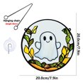 thumbnail image 2 of sruoe Halloween Hanging Decorations, Wall Window Hanging Decor, Fluorescent Acrylic Decorative Pendant, Halloween Atmosphere Prop Decoration, Hanging Pendant for Indoor Home Holiday Decorations, 2 of 4