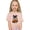 Peach Shirt, variant on Halloween Jack-O-Lantern Pumpkin With Black Bow Shirt for Women, Teens & Girls Spooky Season Tee Peach Shirt Youth Medium