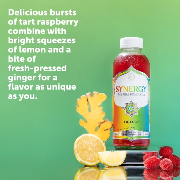 Synergy Kombucha 48oz | Non gmo supply chain for retail - Walmart