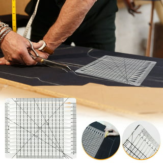 2pcs Sewing Ruler L Square Curve Ruler Sewing Measure Ruler Tailor Ruler