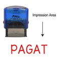 eloria Pagat Self Inking Rubber Stamp Business Custom Stamp Office