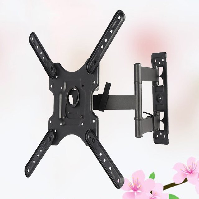 CTIRCHIU Monitor Riser Stand Rotated Holder Black Steel for Plasma TV 1Pack