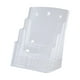 thumbnail image 2 of Soporte de Acrílico para Folletos Estante con Diseño Inclinado Hacia Atrás Soporte de Mesa A5 3 niveles, 2 of 8