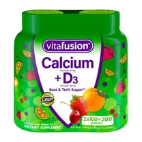 Vitafusion Calcium with Vitamin D3 Dietary Supplement Gummies 500 mg 200 Count