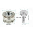 thumbnail image 5 of All,Metal Extruder Gear  Drive Wheels, Upgrade for K1, K1C, K1, 5 of 6