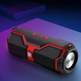 thumbnail image 2 of Haut-parleurs Bluetooth Portables Multifonctions, Caisson de Basses Puissant - Haut-Parleur, Son Stéréo avec Effet RVB, Prise en Charge Carte FM USB AUX, 2 of 8