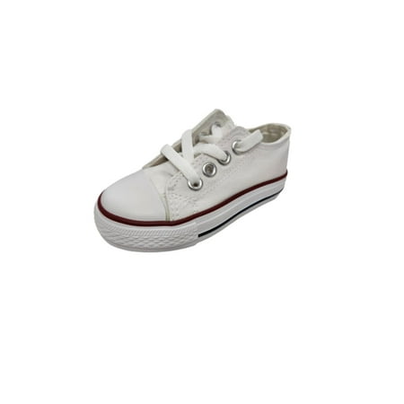 Zapato Lona Blanco Talla 18
