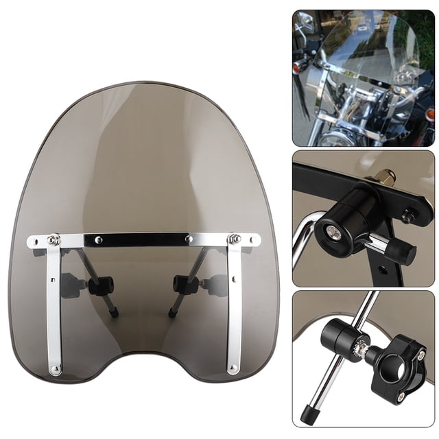 Parabrisas universal, parabrisas universal para motocicleta, accesorio para montar en motocicleta, parabrisas para motocicleta elaborado por expertos